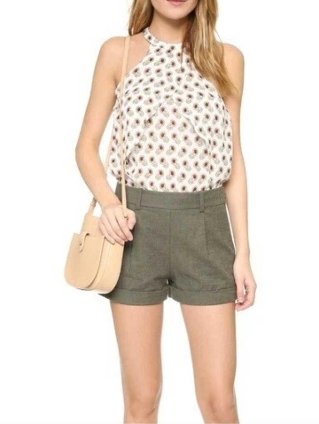 Dian Von Furstenberg High Waisted Gillian Short